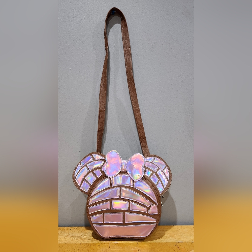 Artisan Faux Leather crossbody purse